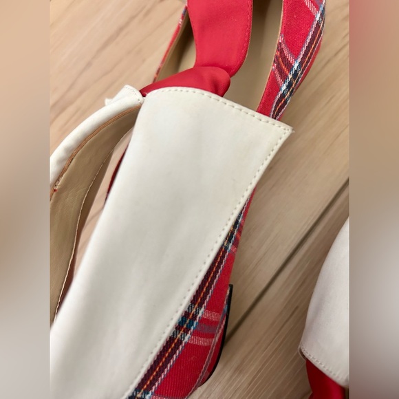 Katy Perry The Uni Tuxedo Plaid Pointed Toe Flats - Picture 6 of 11